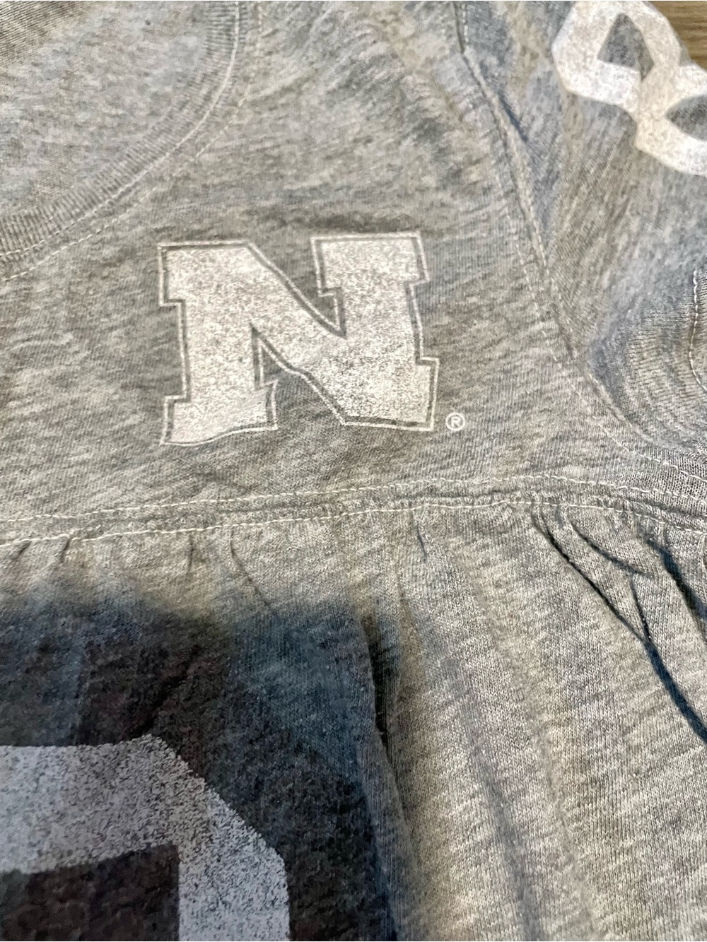 PINK Victoria’s Secret Nebraska Huskers nightgown. RARE - Picture 4 of 6